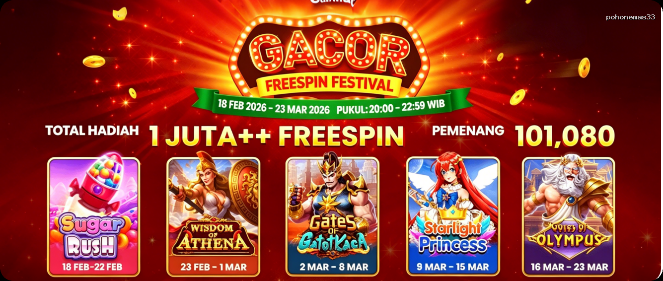 Login pohonemas33 Sekarang Bonus Melimpah